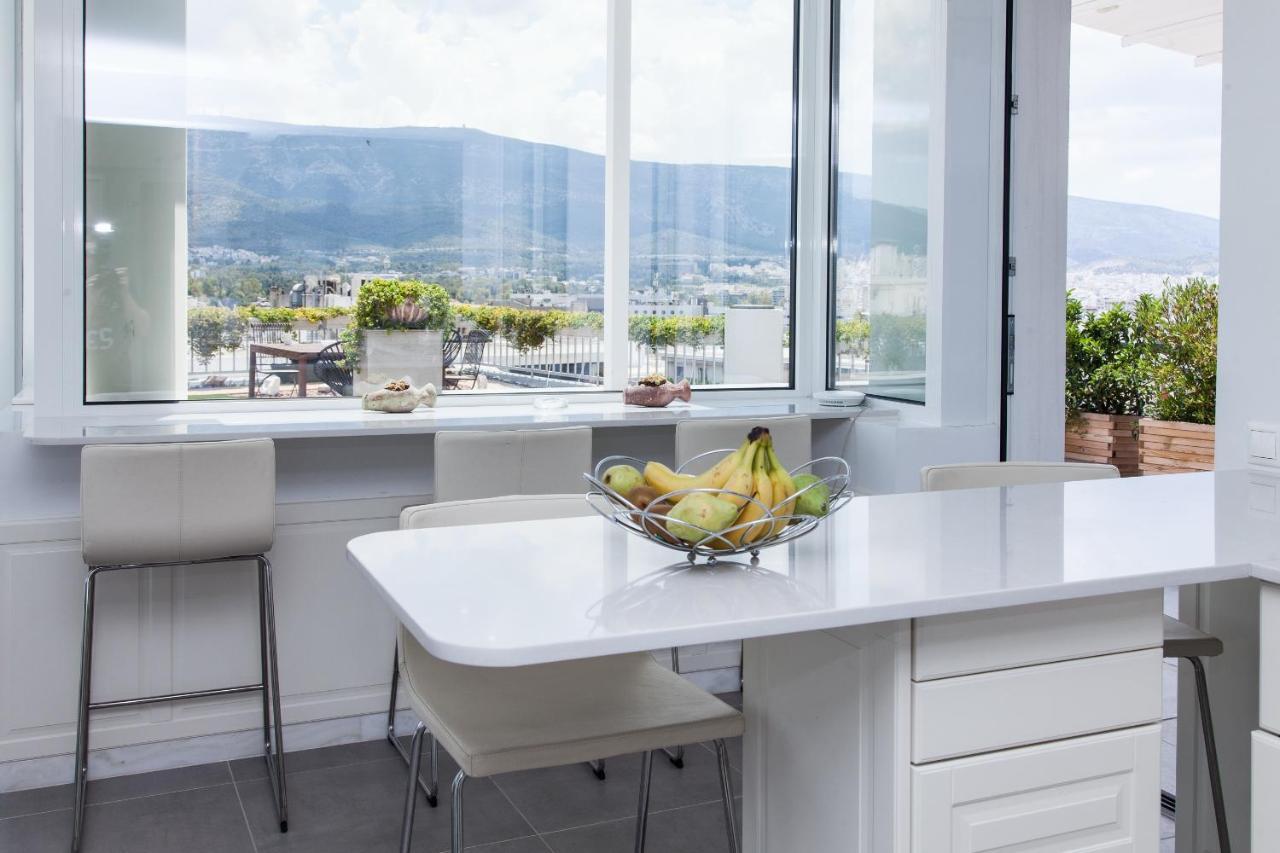 Gorgeous Penthouse With Private Jacuzzi And Amazing View! Lejlighed Athen Eksteriør billede