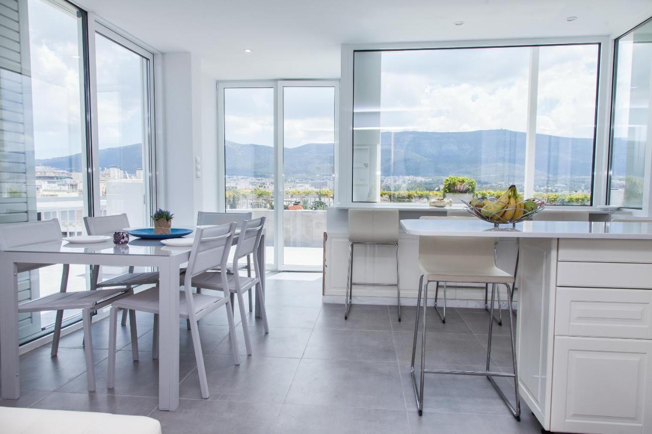 Gorgeous Penthouse With Private Jacuzzi And Amazing View! Lejlighed Athen Eksteriør billede