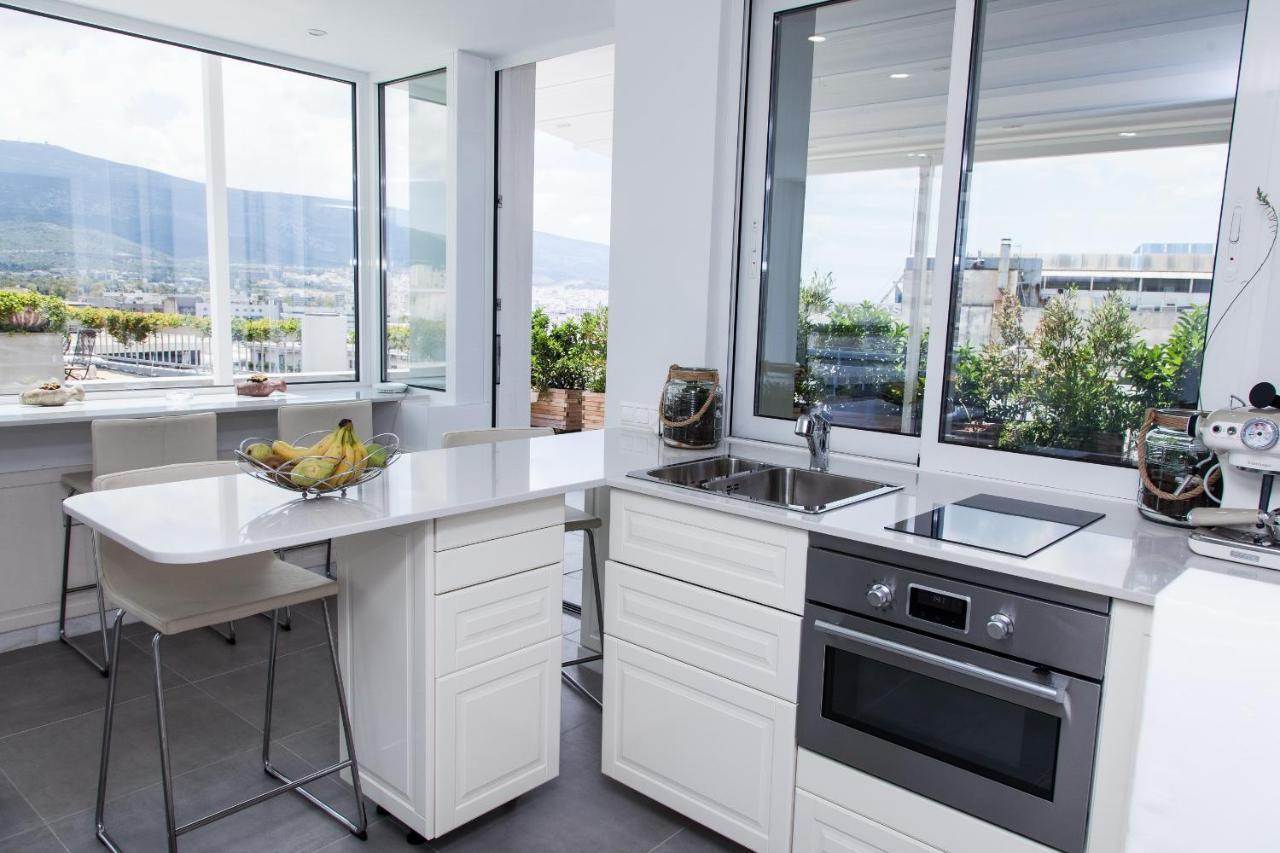 Gorgeous Penthouse With Private Jacuzzi And Amazing View! Lejlighed Athen Eksteriør billede